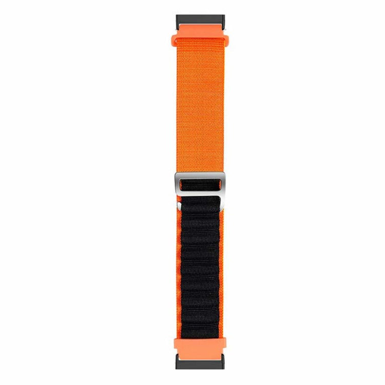Super Godt Nylon Universal Rem passer til Fitbit Smartwatch - Orange#serie_9
