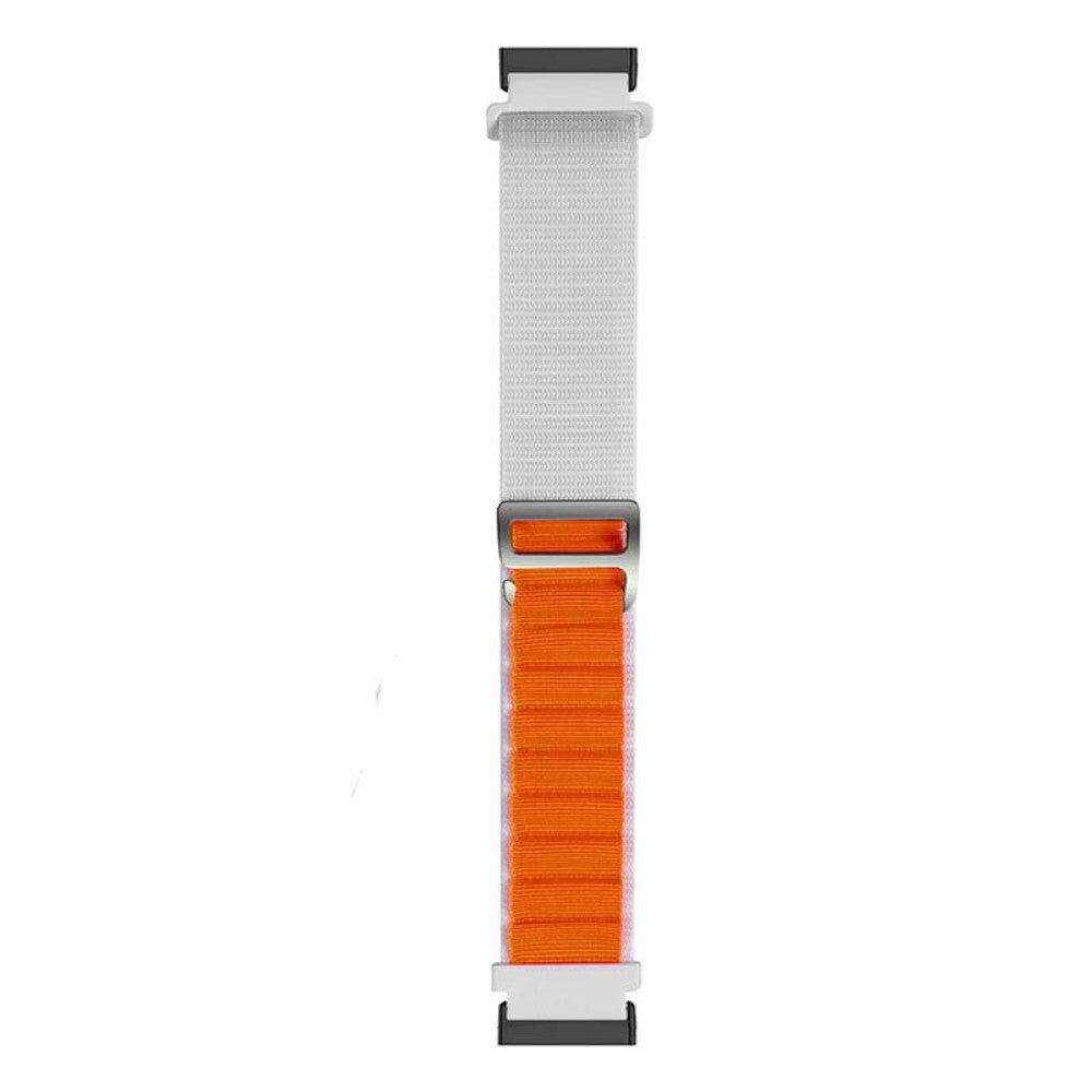 Super Godt Nylon Universal Rem passer til Fitbit Smartwatch - Orange#serie_11