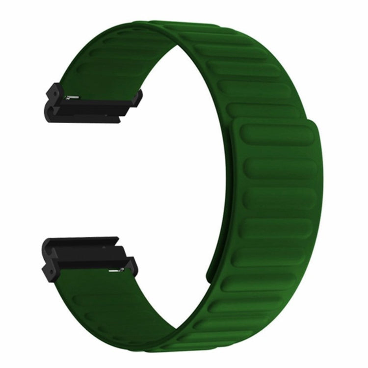 Fed Silikone Universal Rem passer til Smartwatch - Grøn#serie_8