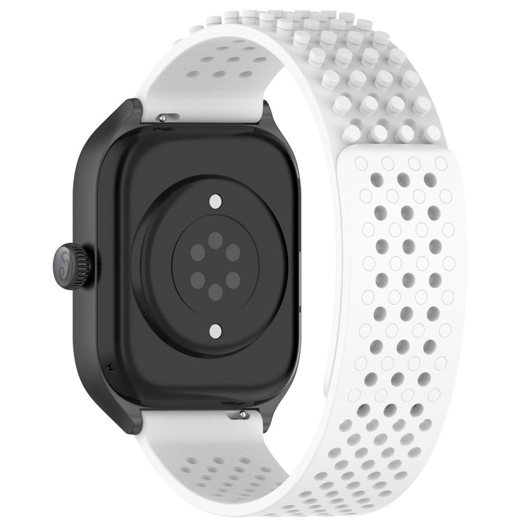 Rigtigt Nydelig Silikone Universal Rem passer til Smartwatch - Hvid#serie_4