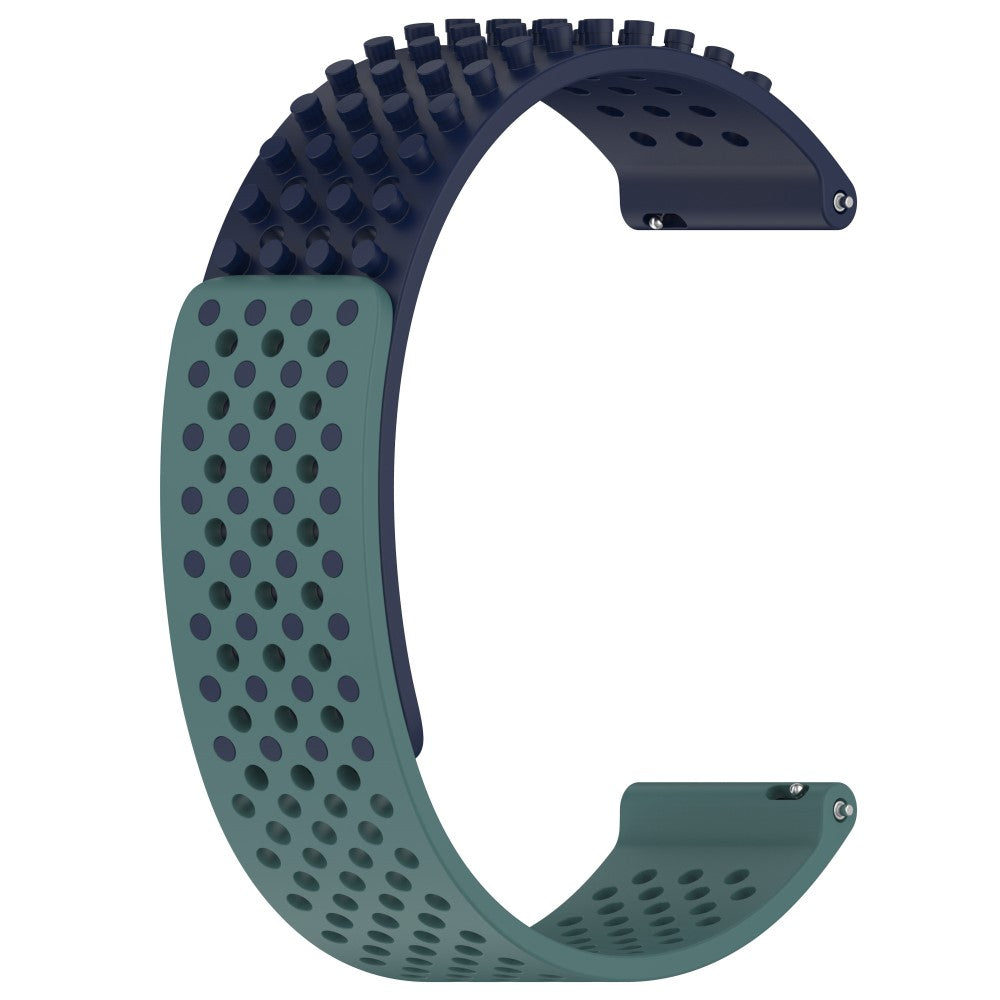 Rigtigt Nydelig Silikone Universal Rem passer til Smartwatch - Grøn#serie_13