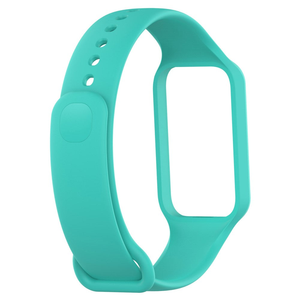 Silikone Universal Rem passer til Xiaomi Redmi Band 2 / Xiaomi Smart Band 8 Active - Grøn#serie_10