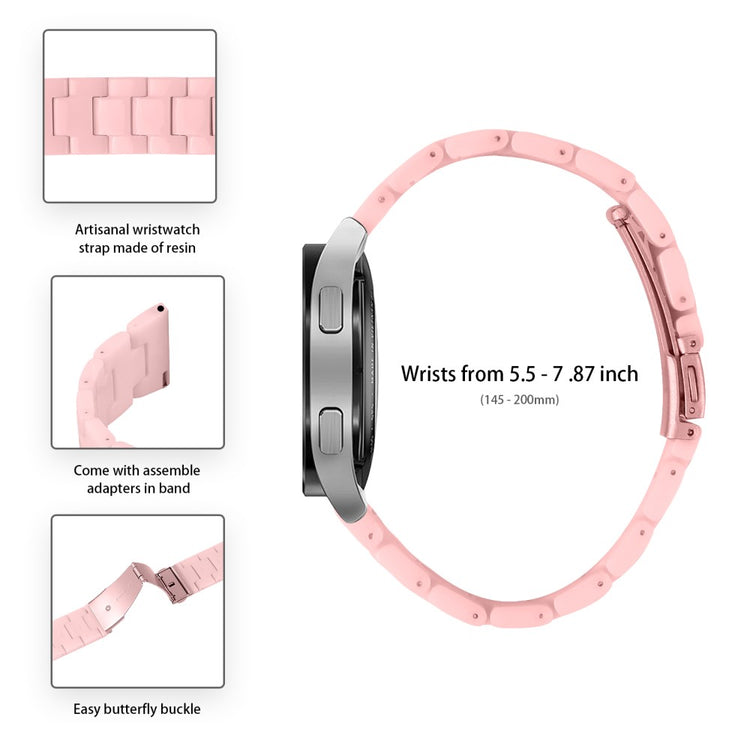 Mega Fantastisk Silikone Universal Rem passer til Huawei Smartwatch - Pink#serie_10