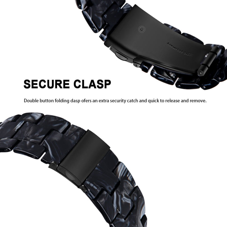 Mega Fantastisk Silikone Universal Rem passer til Huawei Smartwatch - Sort#serie_12