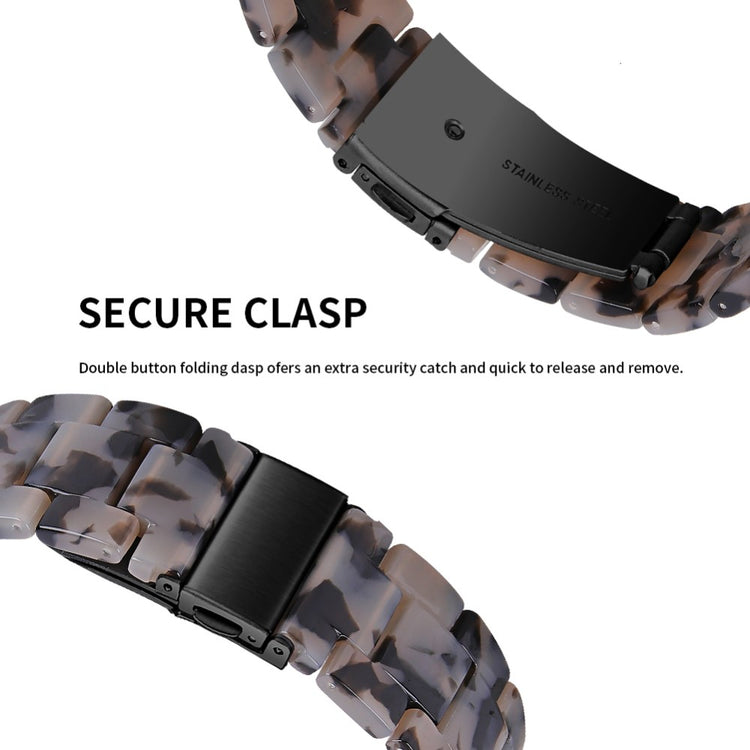 Mega Fantastisk Silikone Universal Rem passer til Huawei Smartwatch - Sølv#serie_21