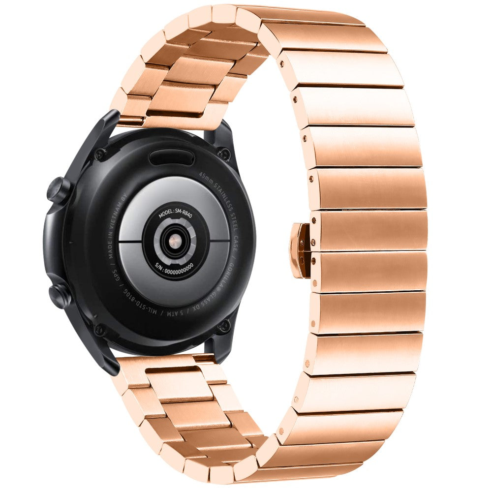Udsøgt Metal Universal Rem passer til Huawei Smartwatch - Pink#serie_1