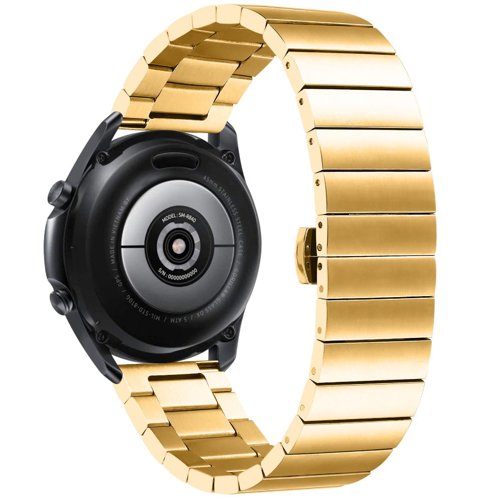 Udsøgt Metal Universal Rem passer til Huawei Smartwatch - Guld#serie_2