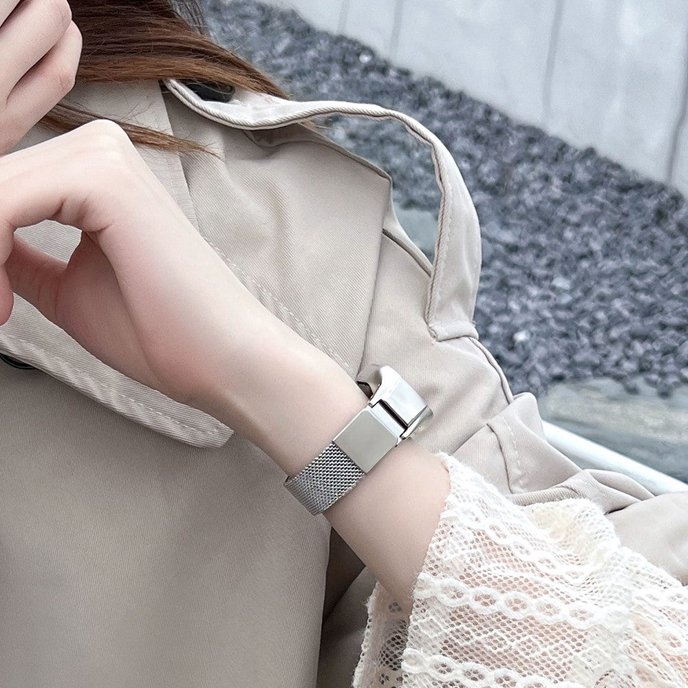 Godt Metal Rem passer til Xiaomi Smart Band 8 - Pink#serie_5