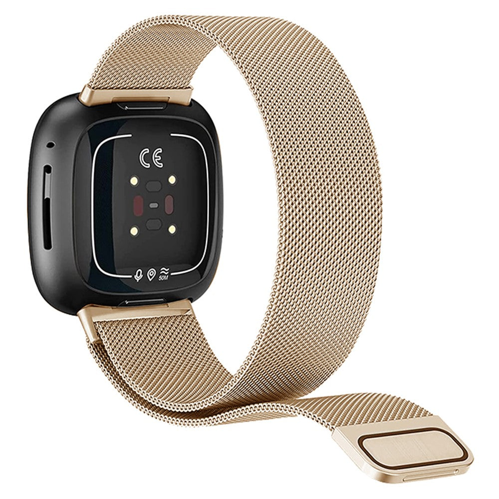 Supercool Metal Universal Rem passer til Fitbit Smartwatch - Guld#serie_4
