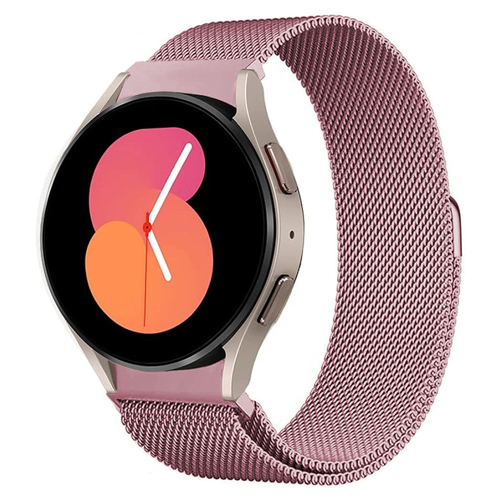 Mega Kønt Metal Universal Rem passer til Samsung Smartwatch - Pink#serie_4