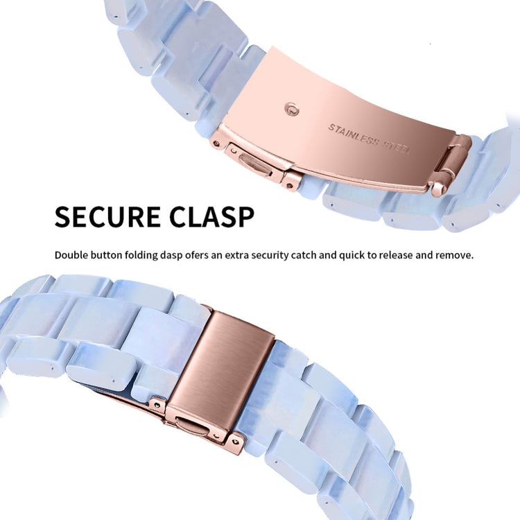 Stilren Silikone Universal Rem passer til Huawei Smartwatch - Blå#serie_3