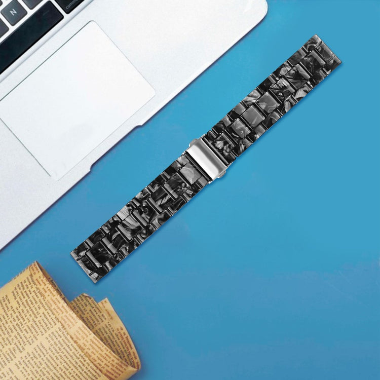Stilren Silikone Universal Rem passer til Huawei Smartwatch - Sort#serie_5