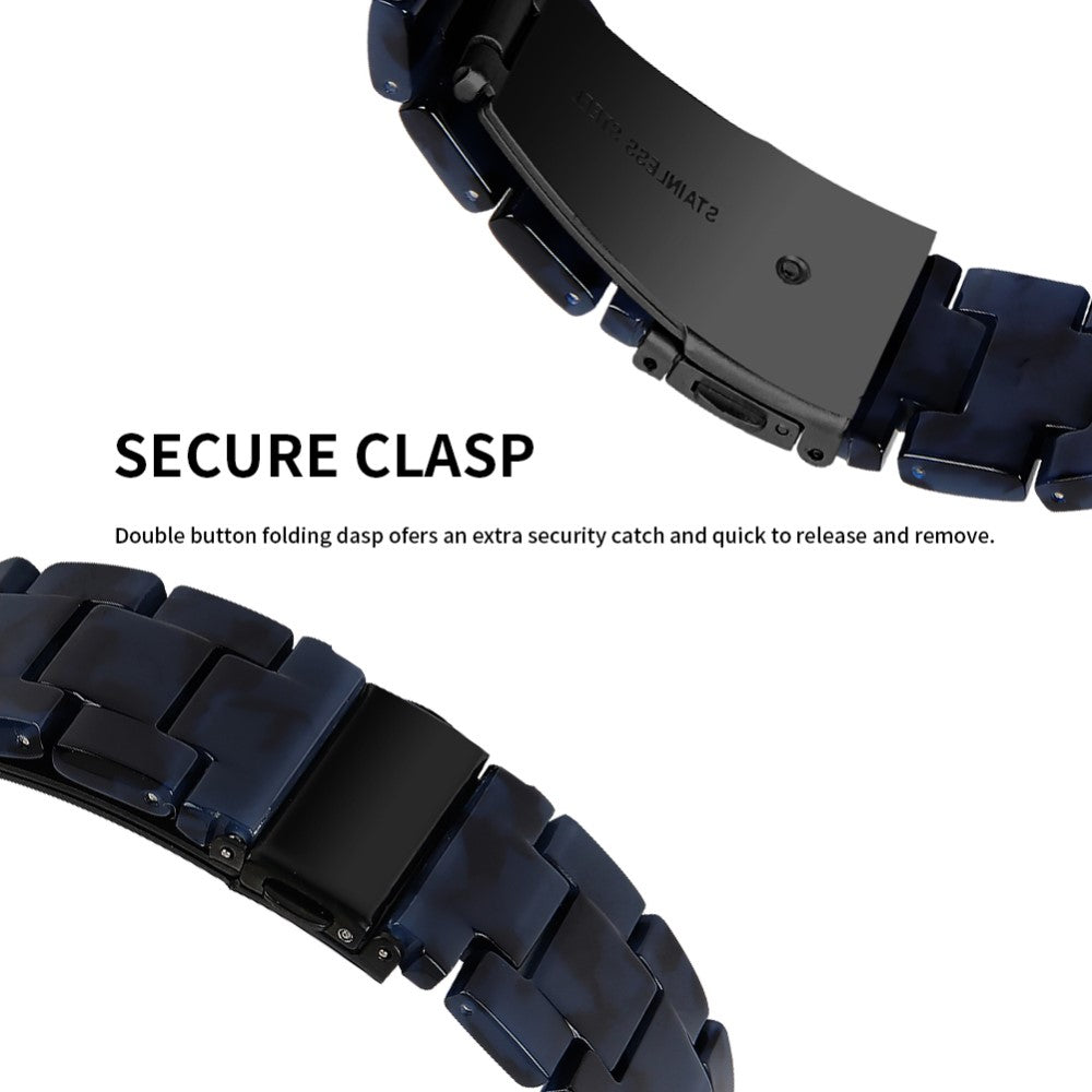 Stilren Silikone Universal Rem passer til Huawei Smartwatch - Blå#serie_7