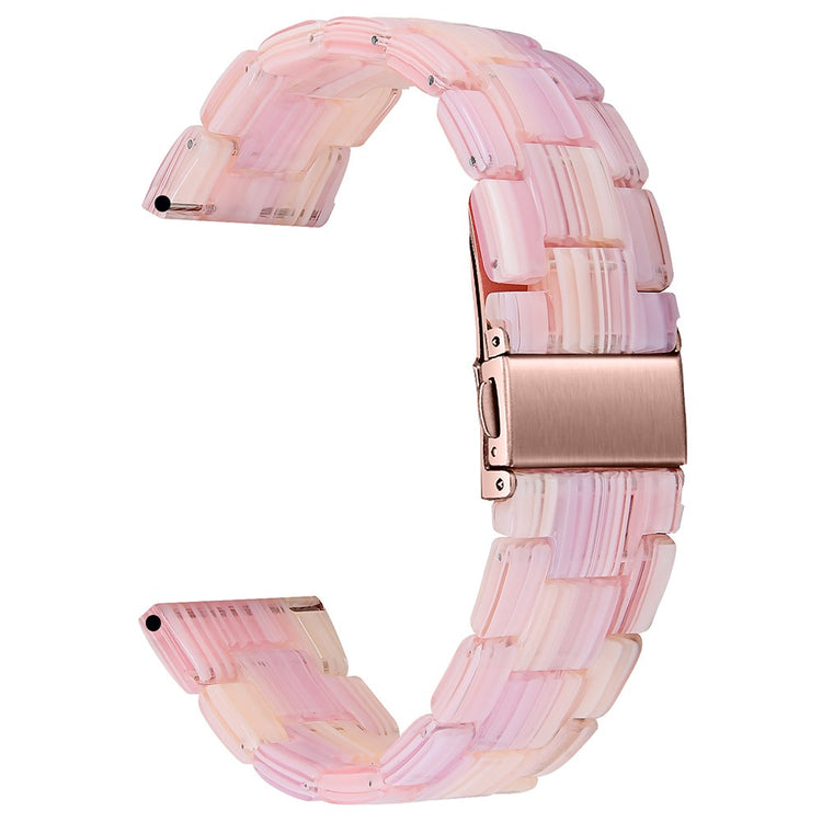 Stilren Silikone Universal Rem passer til Huawei Smartwatch - Pink#serie_12