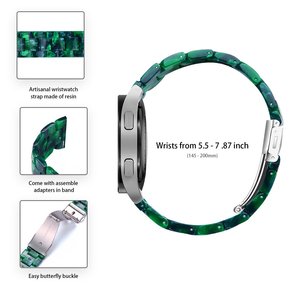 Stilren Silikone Universal Rem passer til Huawei Smartwatch - Grøn#serie_19