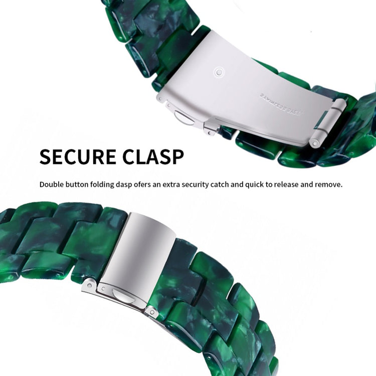 Stilren Silikone Universal Rem passer til Huawei Smartwatch - Grøn#serie_19
