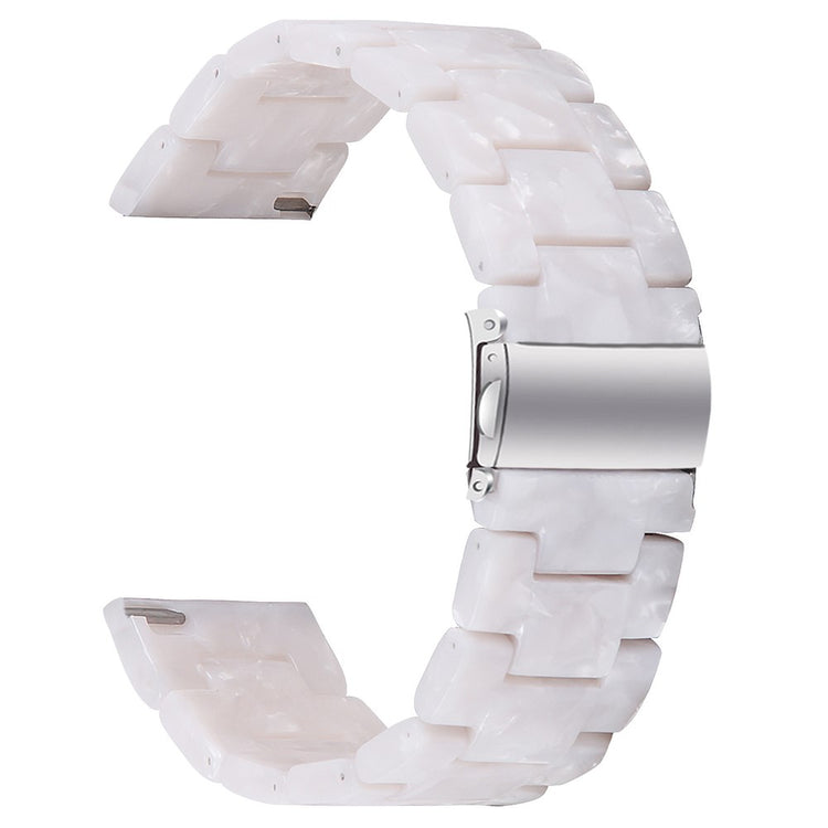 Stilren Silikone Universal Rem passer til Huawei Smartwatch - Hvid#serie_22