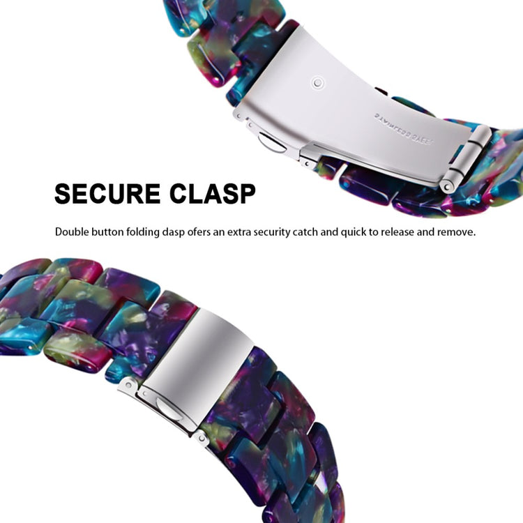 Stilren Silikone Universal Rem passer til Huawei Smartwatch - Lilla#serie_25
