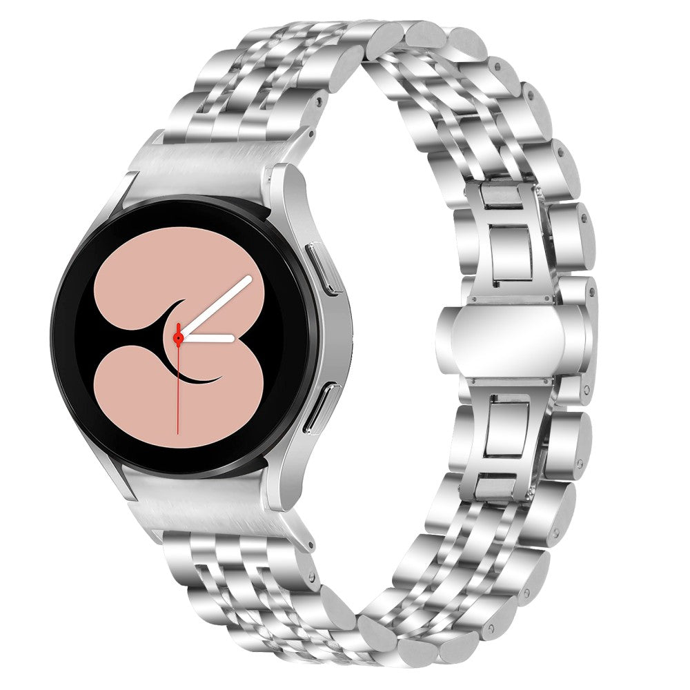 Vildt Flot Metal Universal Rem passer til Samsung Smartwatch - Sølv#serie_178