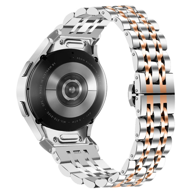 Rigtigt Pænt Metal Universal Rem passer til Samsung Smartwatch - Sølv#serie_3