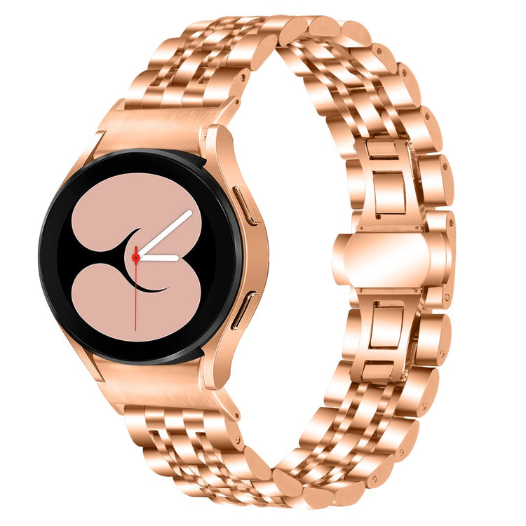 Rigtigt Skøn Metal Universal Rem passer til Samsung Smartwatch - Pink#serie_2