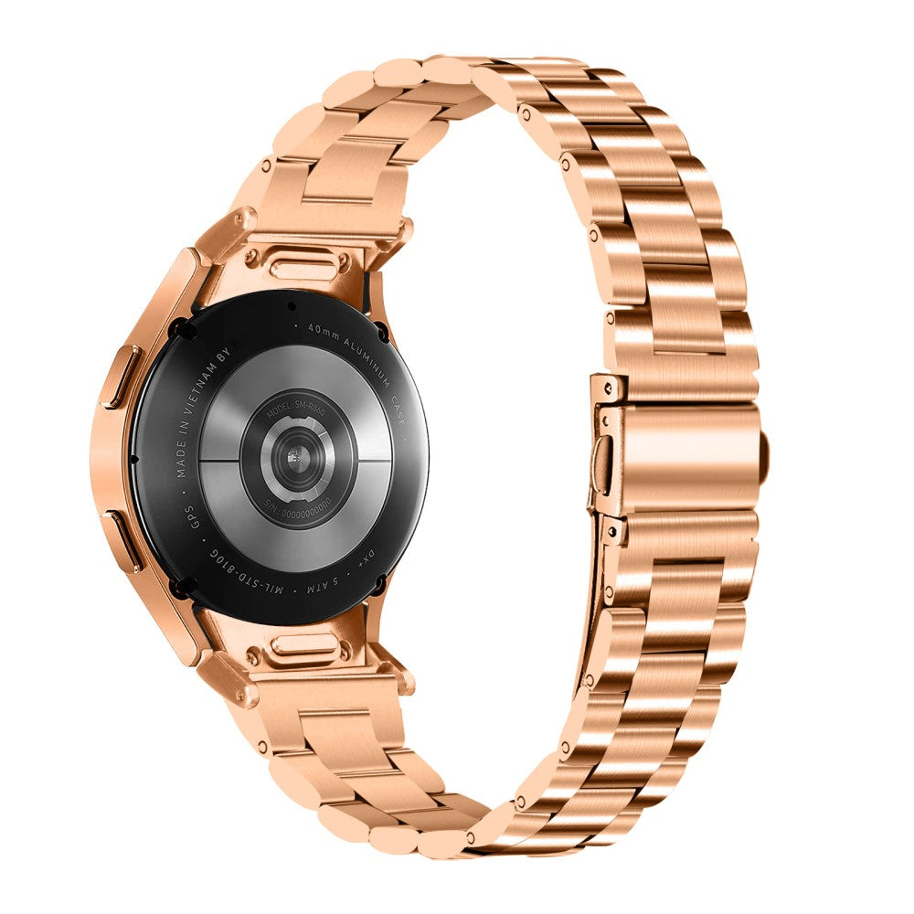Fremragende Metal Universal Rem passer til Samsung Smartwatch - Pink#serie_182