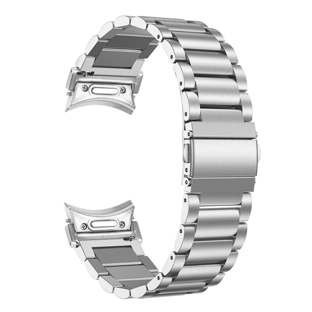 Rigtigt Sejt Metal Universal Rem passer til Samsung Smartwatch - Sølv#serie_184