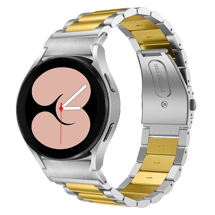 Super Godt Metal Universal Rem passer til Samsung Smartwatch - Guld#serie_1