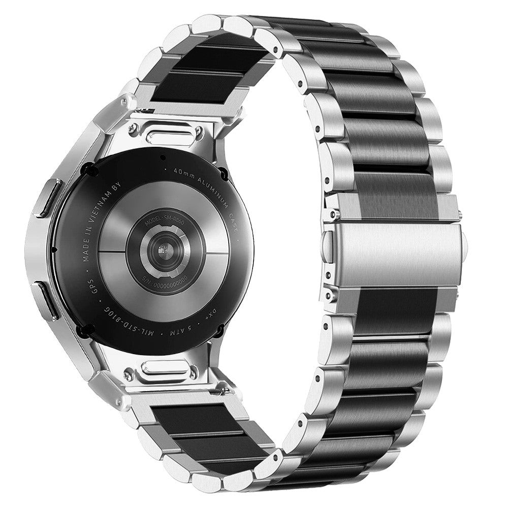 Super Godt Metal Universal Rem passer til Samsung Smartwatch - Sort#serie_2