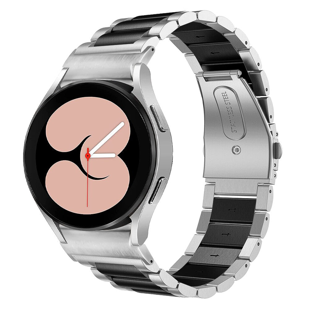 Super Godt Metal Universal Rem passer til Samsung Smartwatch - Sort#serie_2