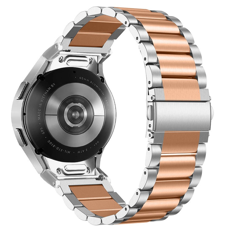 Super Godt Metal Universal Rem passer til Samsung Smartwatch - Pink#serie_3