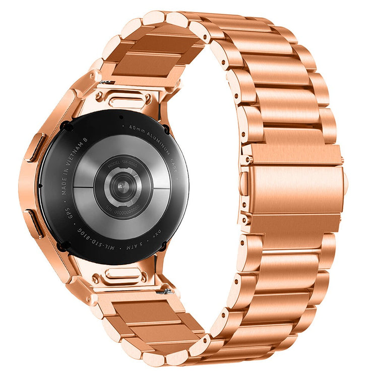 Super Godt Metal Universal Rem passer til Samsung Smartwatch - Pink#serie_6