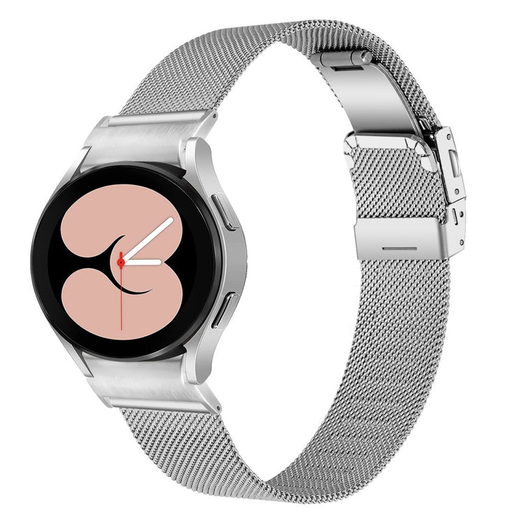 Alle Tiders Metal Universal Rem passer til Samsung Smartwatch - Sølv#serie_187
