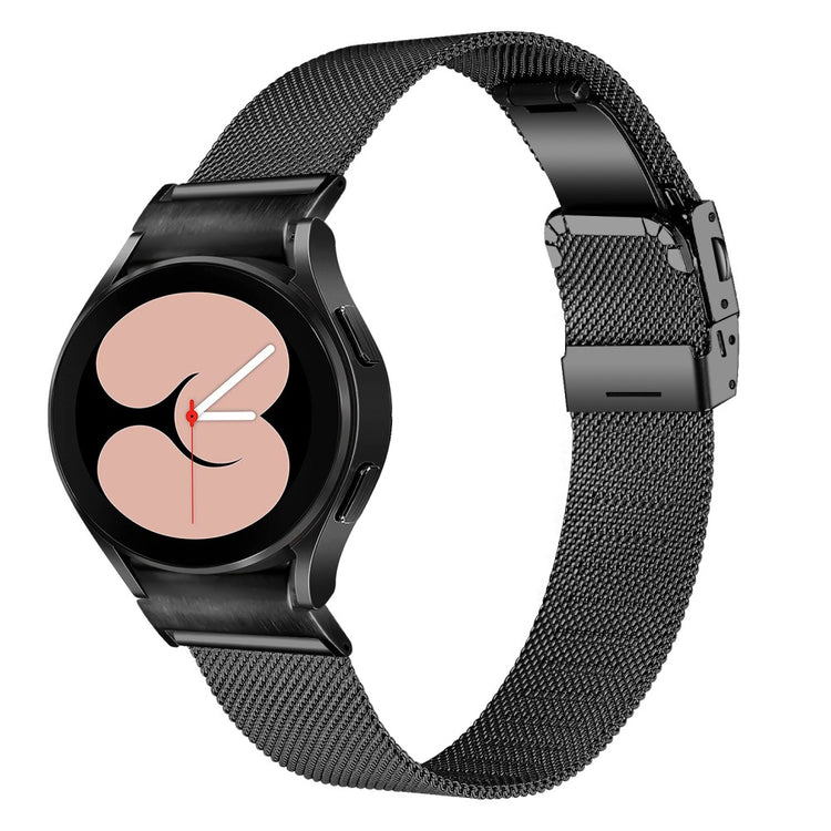 Mega Cool Metal Universal Rem passer til Samsung Smartwatch - Sort#serie_188