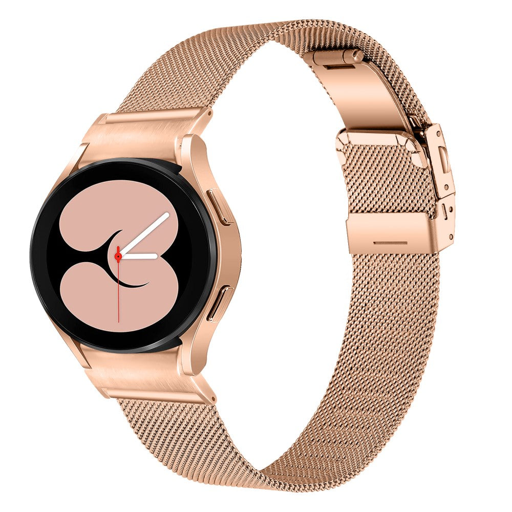 Vildt Fint Metal Universal Rem passer til Samsung Smartwatch - Pink#serie_3