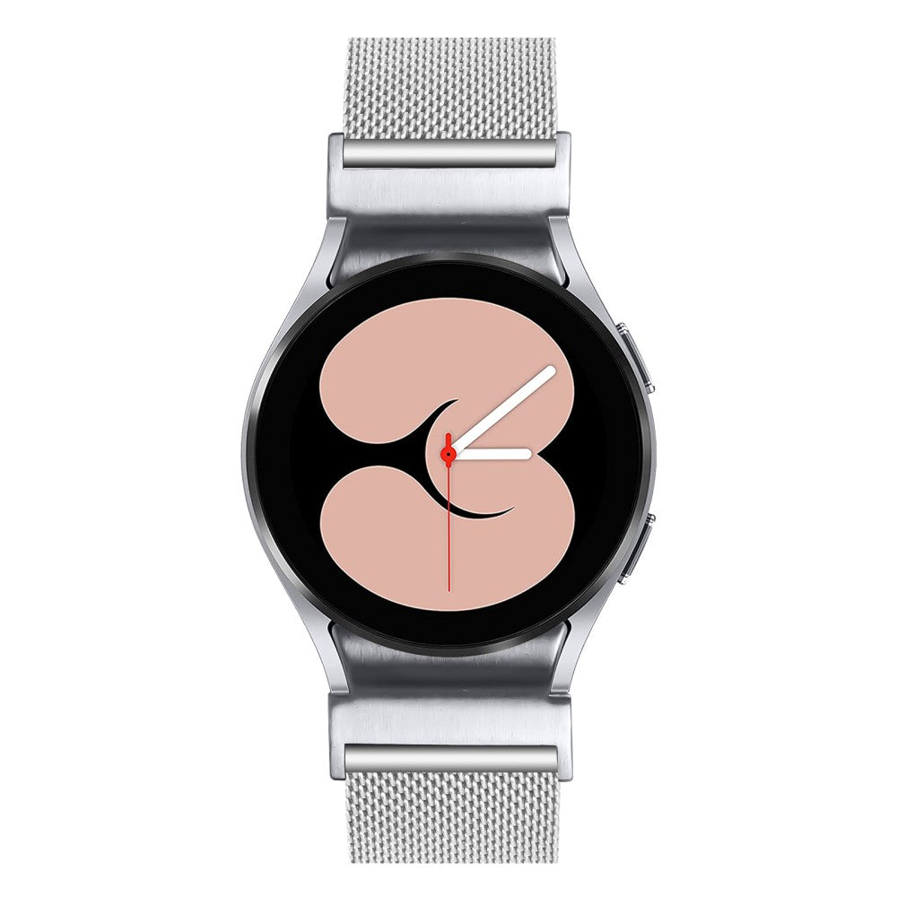 Rigtigt Holdbart Metal Universal Rem passer til Samsung Smartwatch - Sølv#serie_190