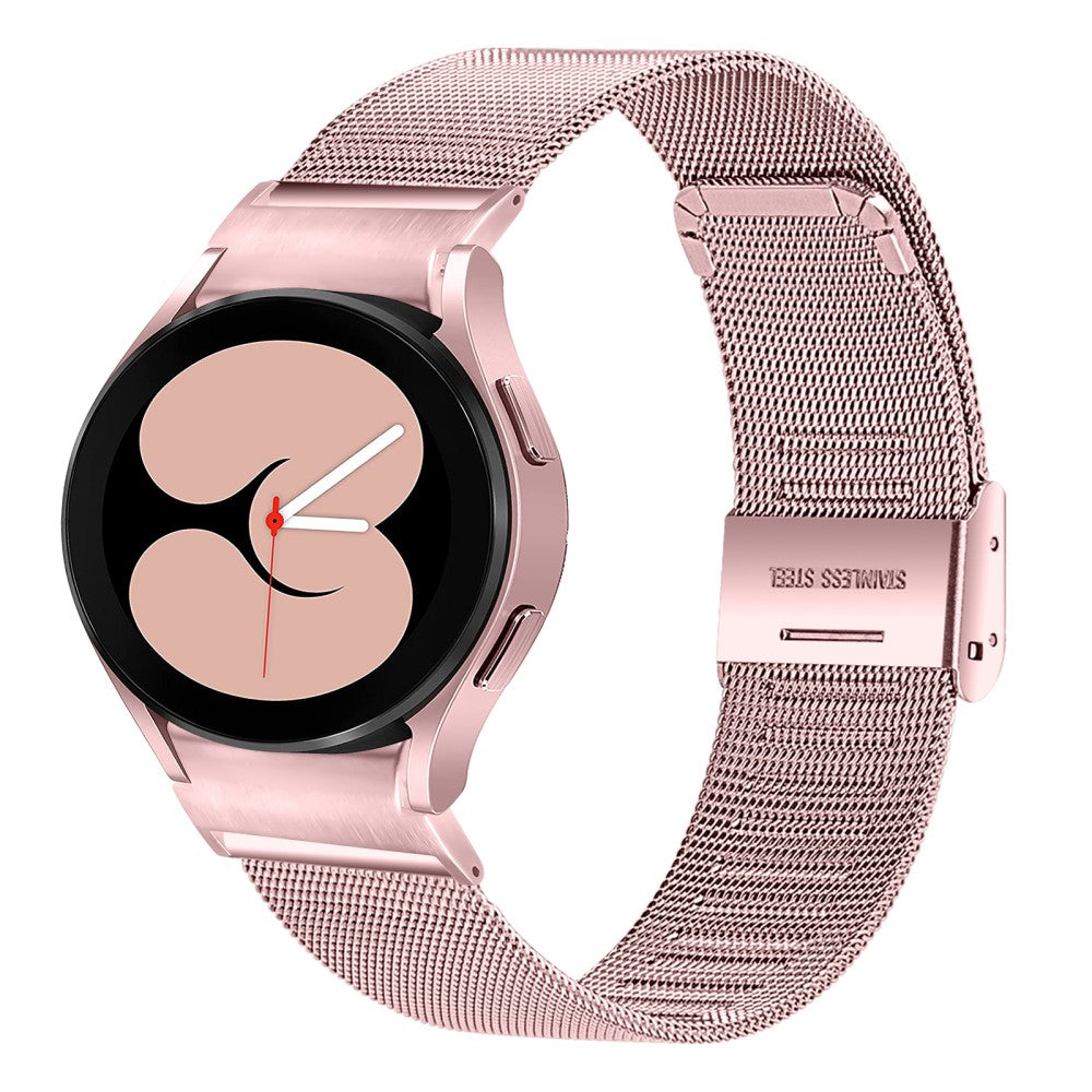 Mega Slidstærk Metal Universal Rem passer til Samsung Smartwatch - Pink#serie_1
