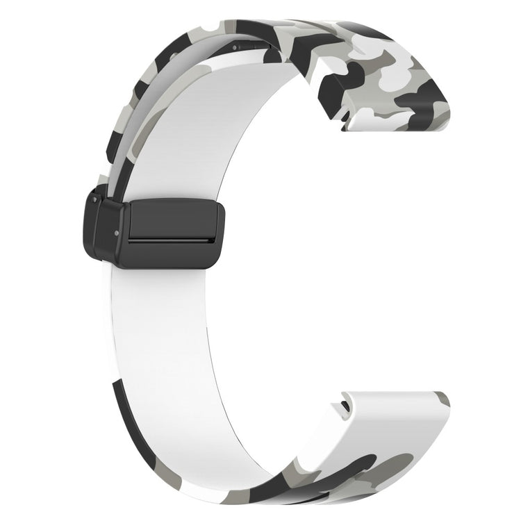 Vildt Sejt Silikone Universal Rem passer til Smartwatch - Hvid#serie_4