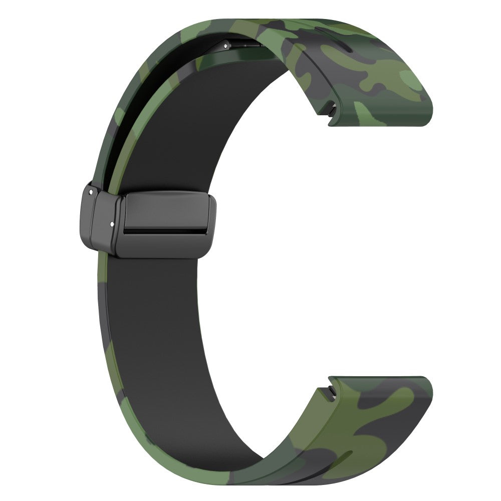 Vildt Sejt Silikone Universal Rem passer til Smartwatch - Grøn#serie_5