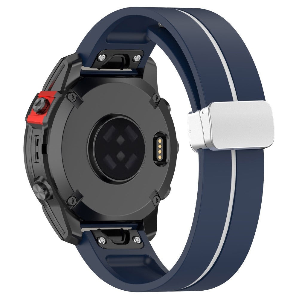 Vildt Fantastisk Silikone Universal Rem passer til Smartwatch - Blå#serie_2
