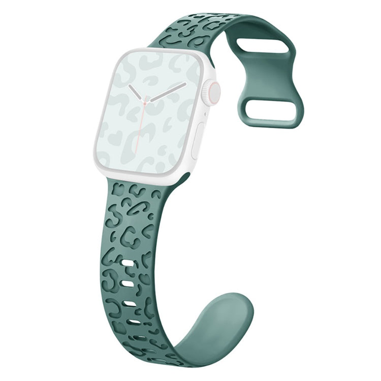 Meget Holdbart Silikone Universal Rem passer til Apple Smartwatch - Grøn#serie_10