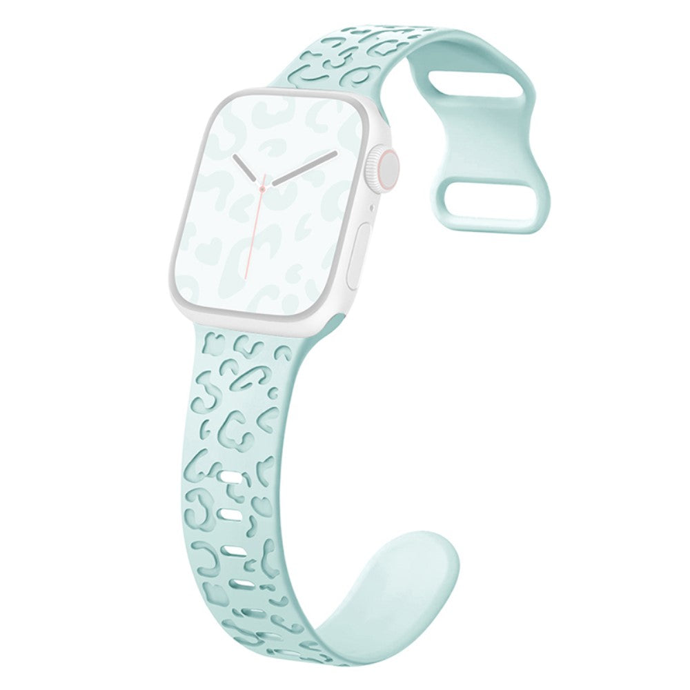 Helt Vildt Kønt Silikone Universal Rem passer til Apple Smartwatch - Grøn#serie_1