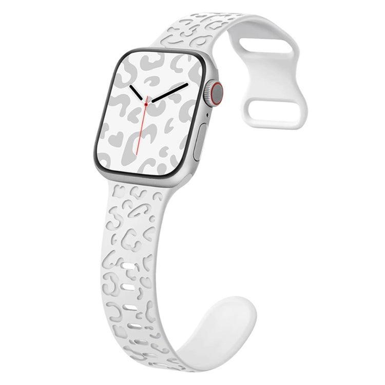 Helt Vildt Kønt Silikone Universal Rem passer til Apple Smartwatch - Hvid#serie_3