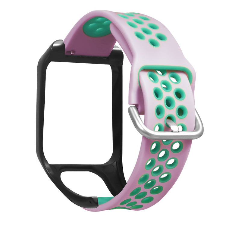 Helt Vildt Godt Silikone Universal Rem passer til Tomtom Smartwatch - Grøn#serie_2
