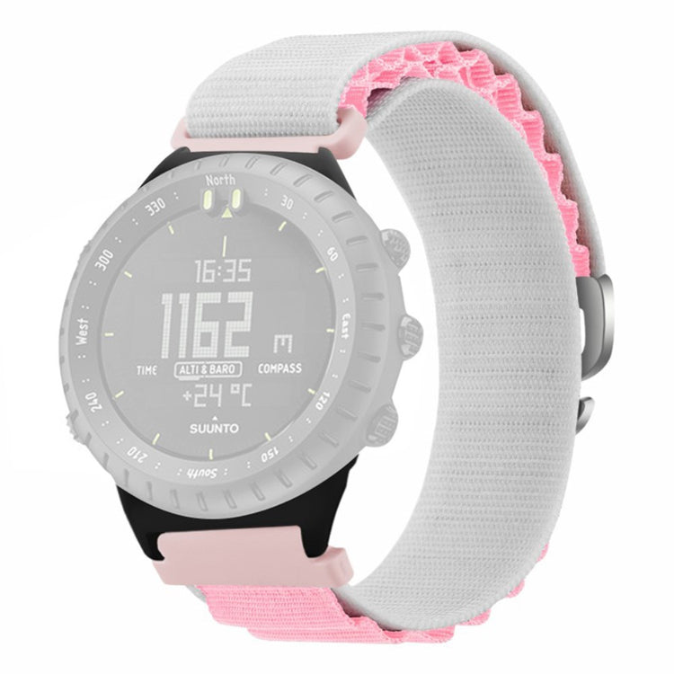 Vildt Fantastisk Nylon Rem passer til Suunto Core - Pink#serie_2