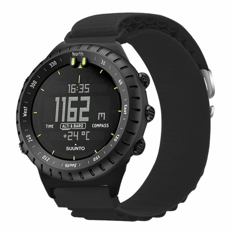 Vildt Fantastisk Nylon Rem passer til Suunto Core - Sort#serie_8