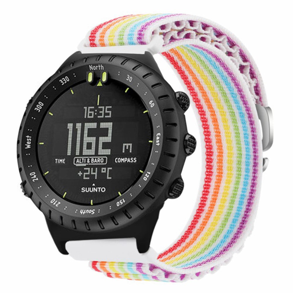 Vildt Fantastisk Nylon Rem passer til Suunto Core - Flerfarvet#serie_12