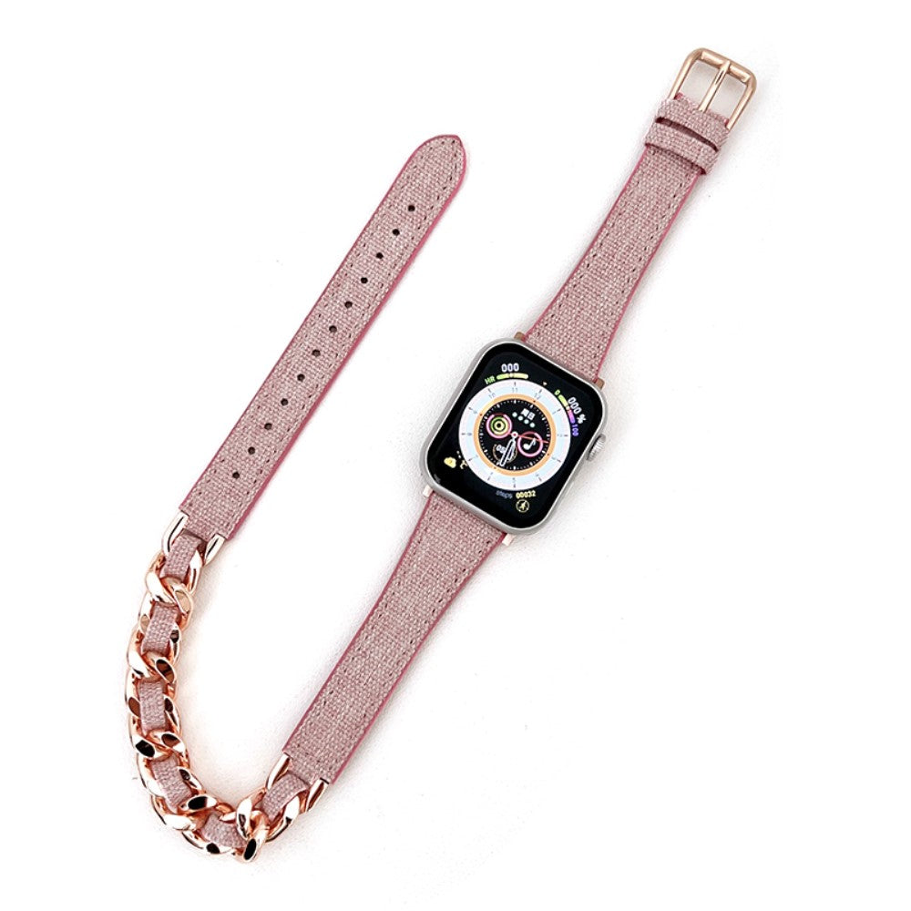 Mega Smuk Nylon Universal Rem passer til Apple Smartwatch - Pink#serie_6