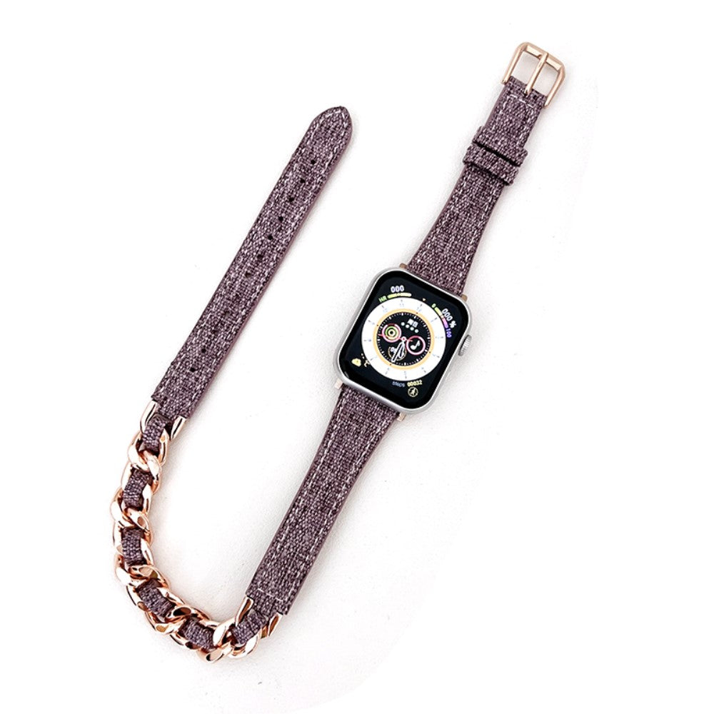 Meget Fantastisk Nylon Universal Rem passer til Apple Smartwatch - Lilla#serie_1