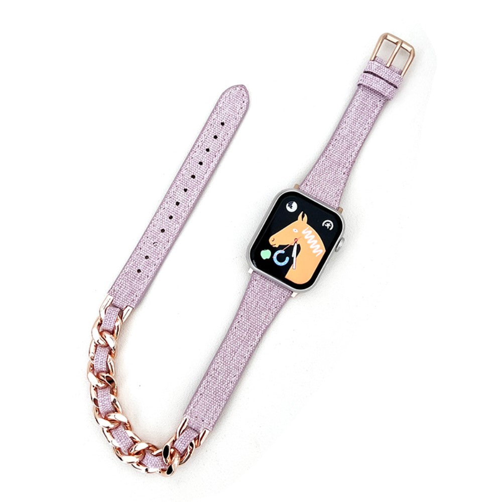 Meget Fantastisk Nylon Universal Rem passer til Apple Smartwatch - Lilla#serie_2